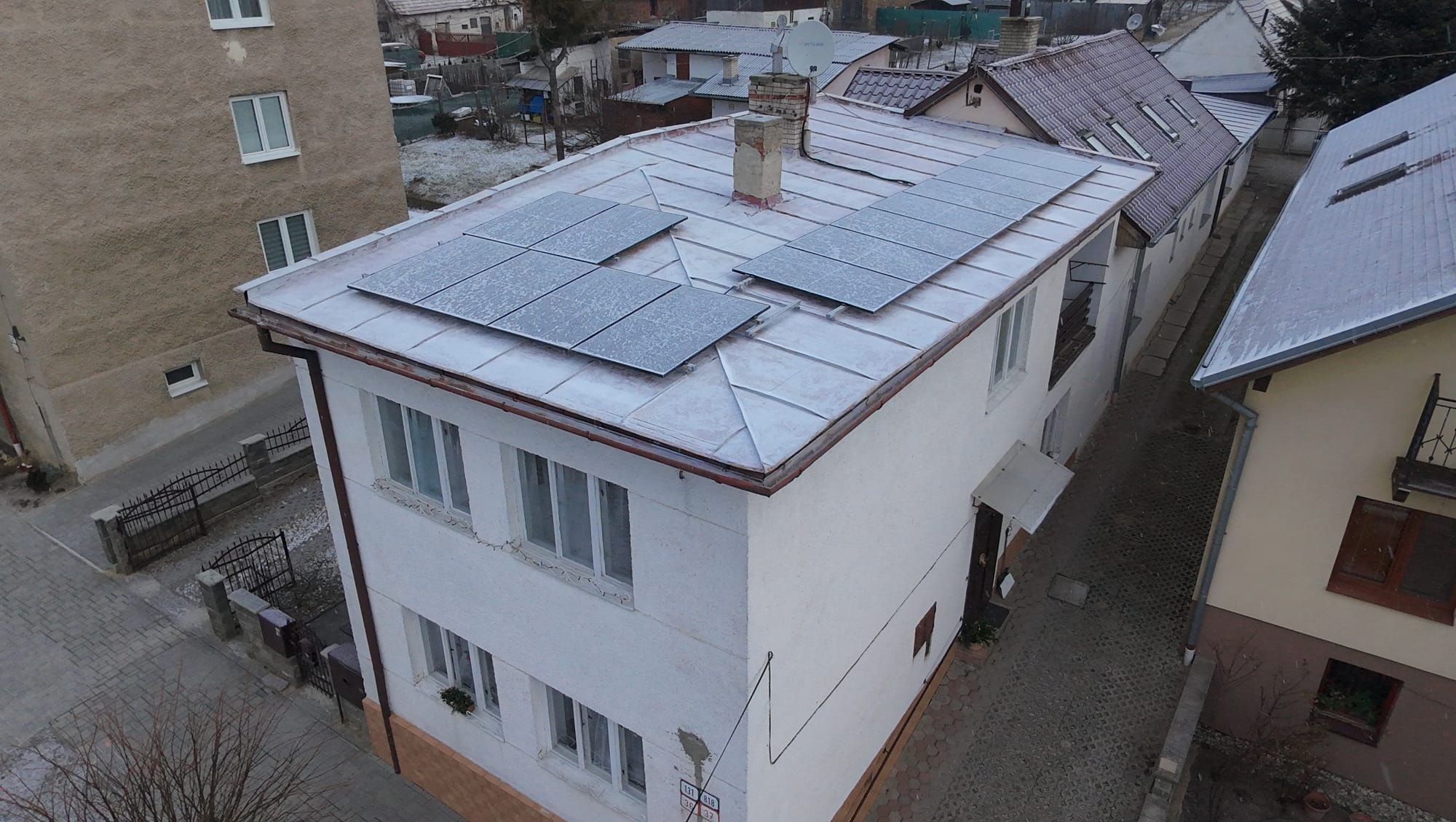 Solarne panely montovanie